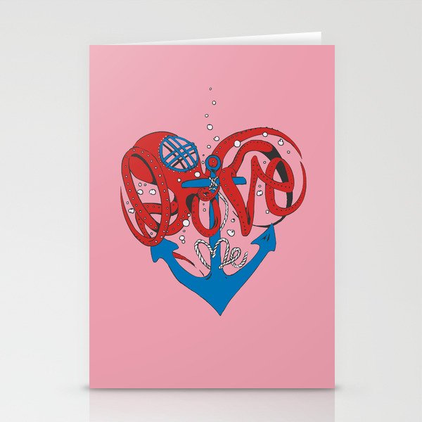 Deeply in Love Stationery Cards