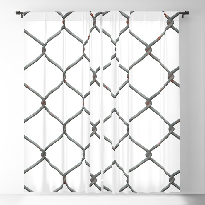 Wire Fence Blackout Curtain