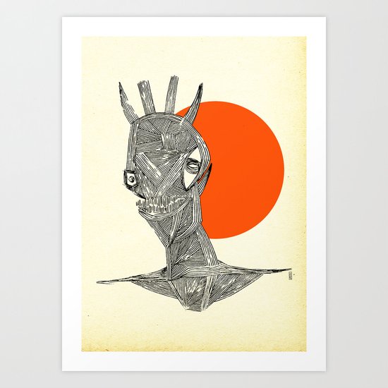 - halloween part 1 - Art Print