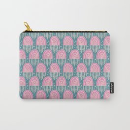 Little Rainbows - orchid and blue Carry-All Pouch