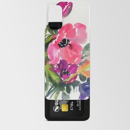 fresh anemone bouquet Android Card Case