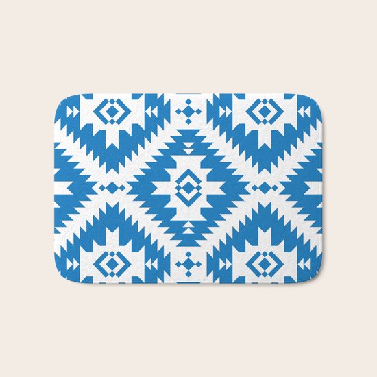 NavNa Blue Bath Mat