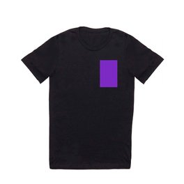 Clemantis Violet Solid Color T Shirt