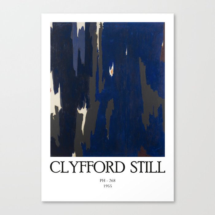 Clyfford Still - PH268 Canvas Print