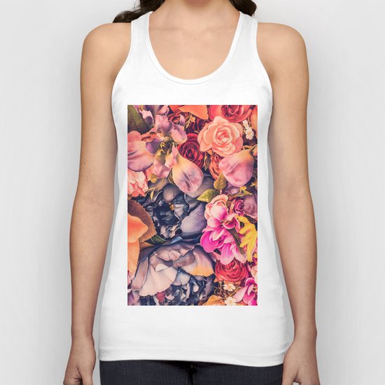 Beautiful Flowers Unisex Tank Top