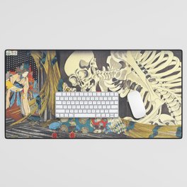 Takiyasha the Witch and the Skeleton Specter- Utagawa Kuniyoshi Desk Mat