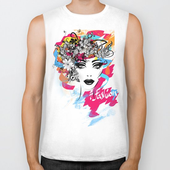 fashion illustration Biker Tank