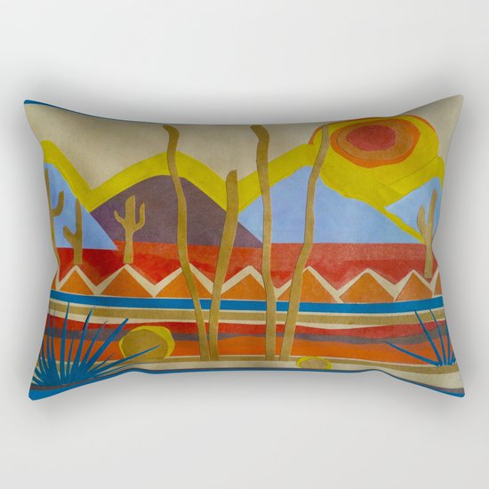 Desert Rectangular Pillow