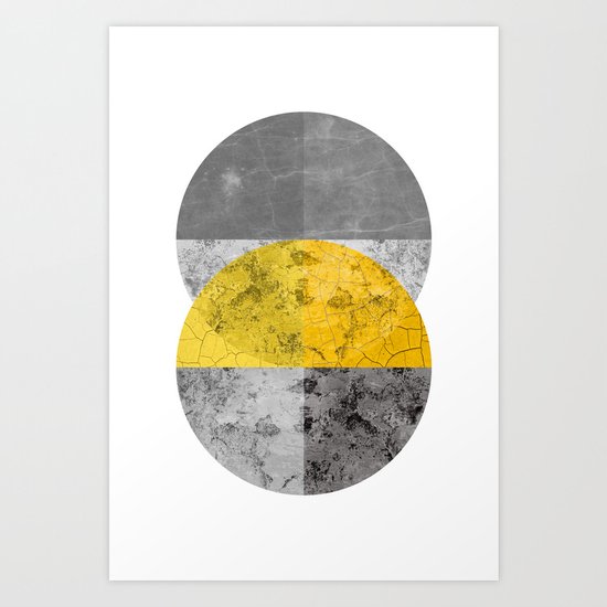 Geometric Composition 6 Art Print
