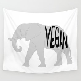 vegan (elephant)  Wall Tapestry