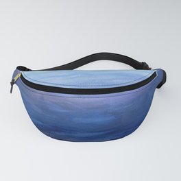 Purple Water Color Ombre Fanny Pack