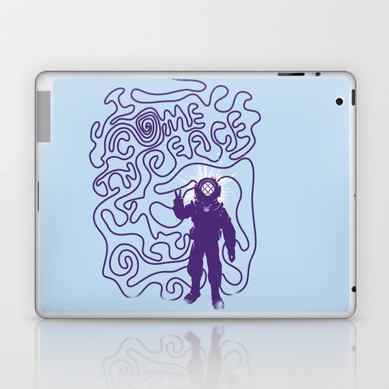 I come in Peace Laptop & iPad Skin