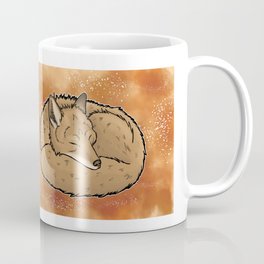 Sleepy Fox Coffee Mug