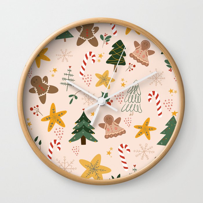 Merry & Jolly Wall Clock