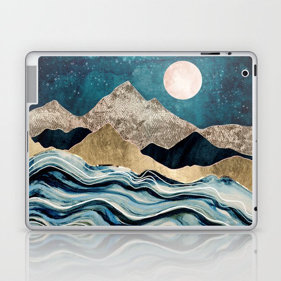 Indigo Sea Laptop & iPad Skin