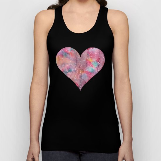 cosmic heart Unisex Tank Top