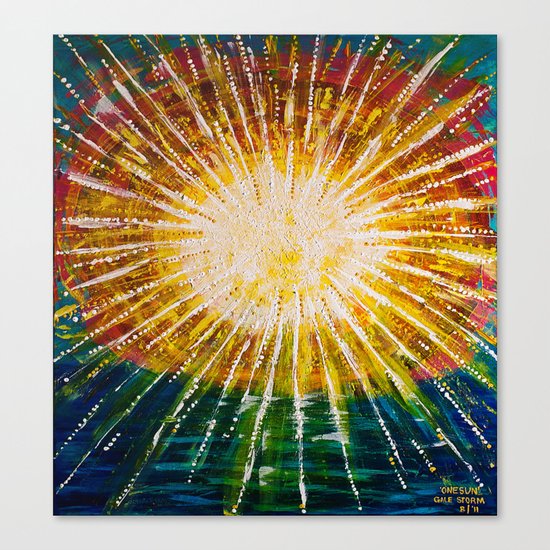 :: OneSun II :: Canvas Print