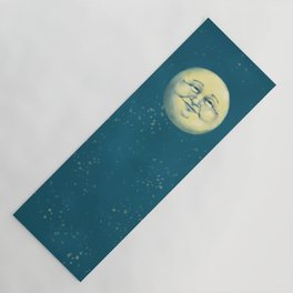Vintage Moon Yoga Mat