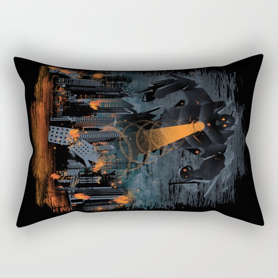 Evil Will Burn Rectangular Pillow