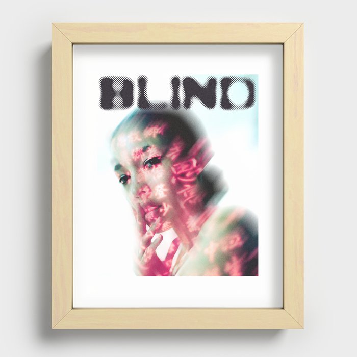 Blind Recessed Framed Print | Society6