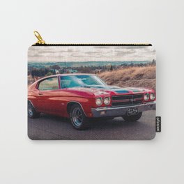 Vintage 1970 Chevelle SS 454 American Classic Muscle car automobile transportation color photograph / photograph poster posters Carry-All Pouch