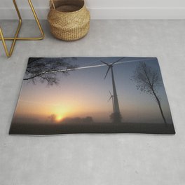 Airlines in Sunrise Rug