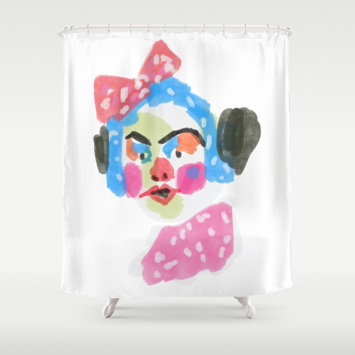 Clown Shower Curtain
