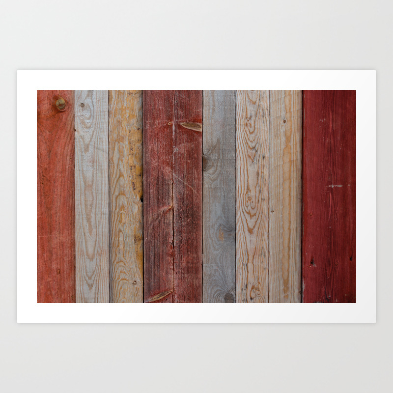 Decorative Wood Wall Art Print By Karidesign Society6