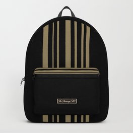 The Charming Cat Backpack 01 Backpack | Black And White, Concept, Pattern, Cartoon, Backpack, Vintage, Vector, Drafting, Digital, Davide 