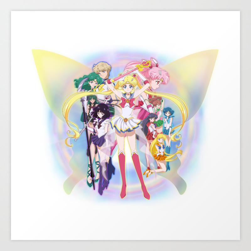 Sailor Moon Crystal Season 3 Art Print By Xuweisen Society6