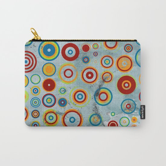 retro circles Carry-All Pouch
