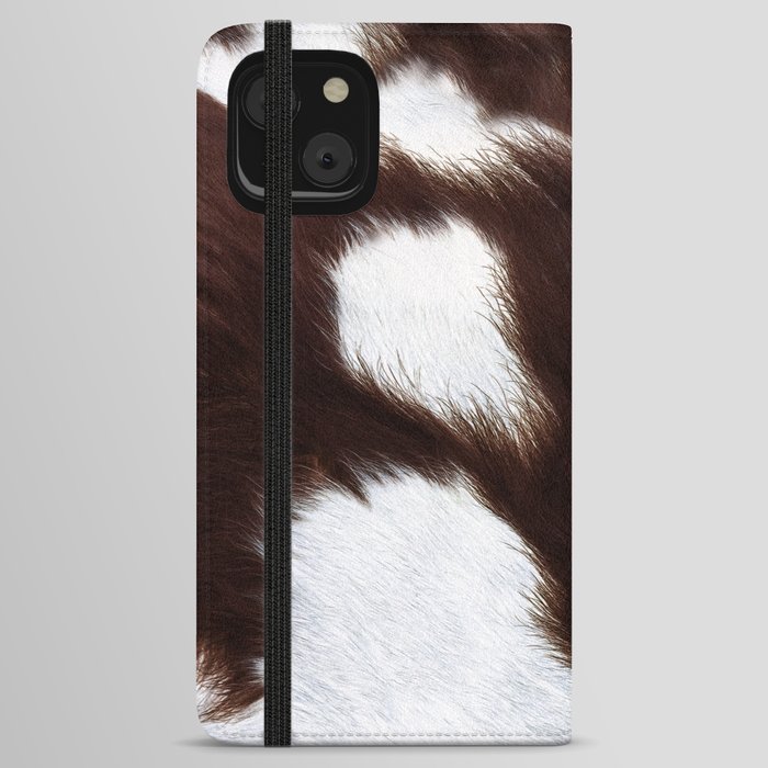 Southwestern Brown Cowhide (Created Digitally) iPhone Wallet Case