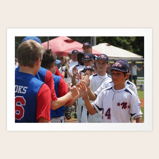 Little League 2012 State Championship Art Print