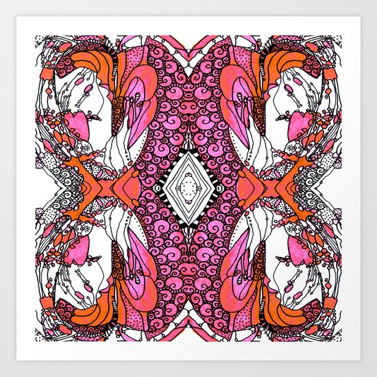 Anatomy Of a Heart - Revisited Art Print