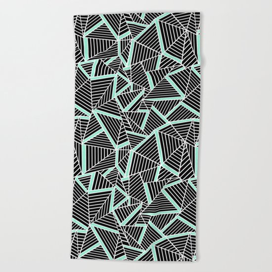 Ab 2 Repeat Mint Beach Towel