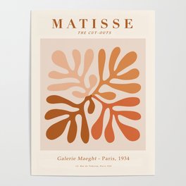Exhibition poster Henri Matisse-Galerie Maeght-Paris 1934. Poster