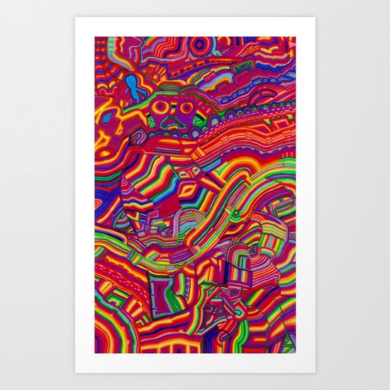 Shaping the Spectrum Art Print