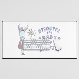 Discover the Beauty of Winter Desk Mat