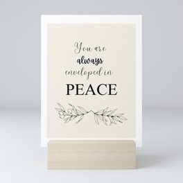 His Peace Mini Art Print