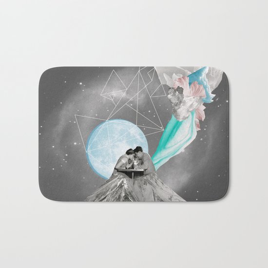 FUTURE IS BLUE Bath Mat