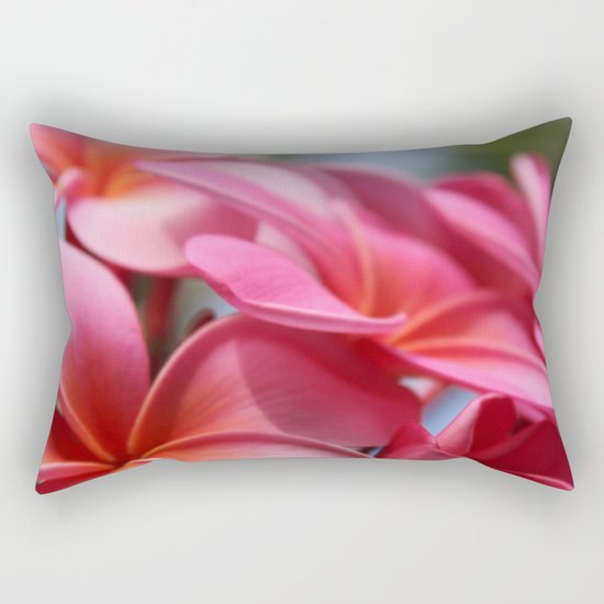 He Pua Lahaole Ulu Wehi Aloha Rectangular Pillow