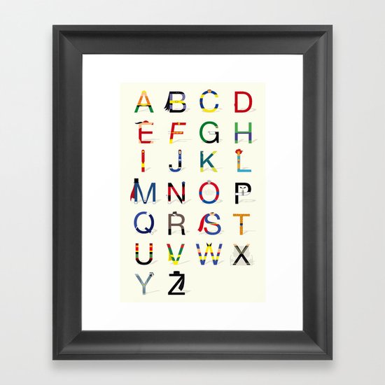 ABC SH Framed Art Print