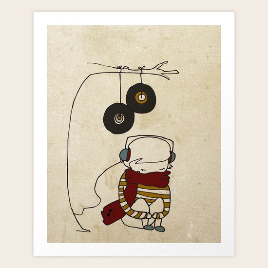 Music Tree Art Print