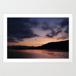 Purple Sunsets  | Komodo island | Indonesia | Photography | Photo Art Print