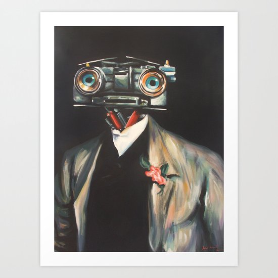 Johnny V, Esq. Art Print