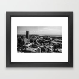 A View of My City Framed Art Print