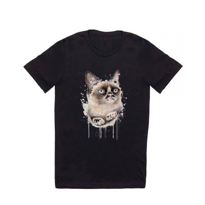 Angry Cat T Shirt