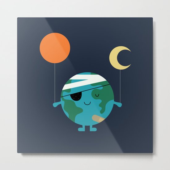 Love Our World More Metal Print