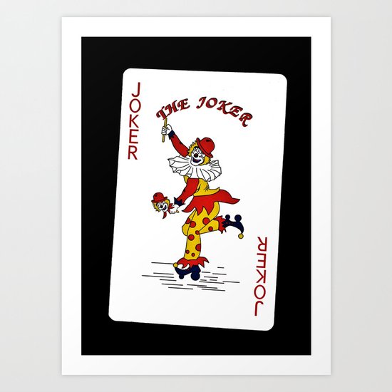 The Joker Art Print