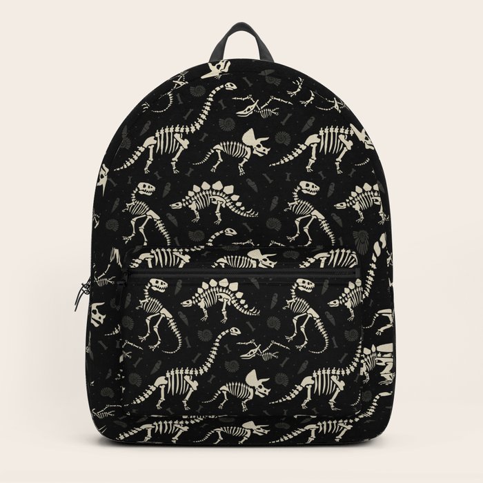 dinosaur skeleton backpack